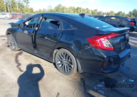 2020 Honda Civic Si Sedan из США, поврежденный, VIN 2HGFC1E57LH701146